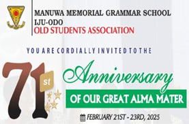 MMGSOSA Iju-Odo Celebrates 71st Anniversary