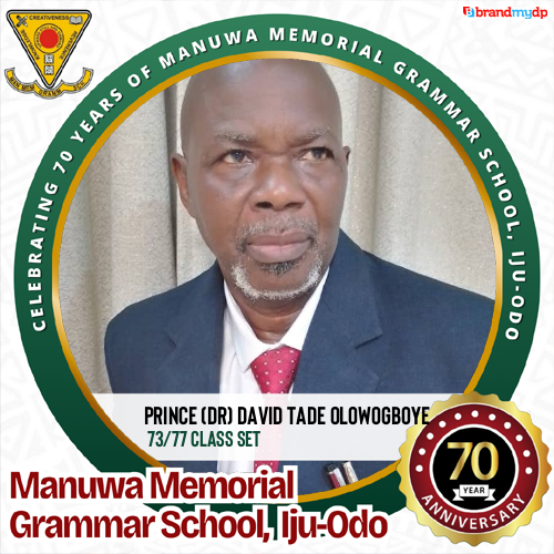 Prince (Dr) David Tade Olowogboye  