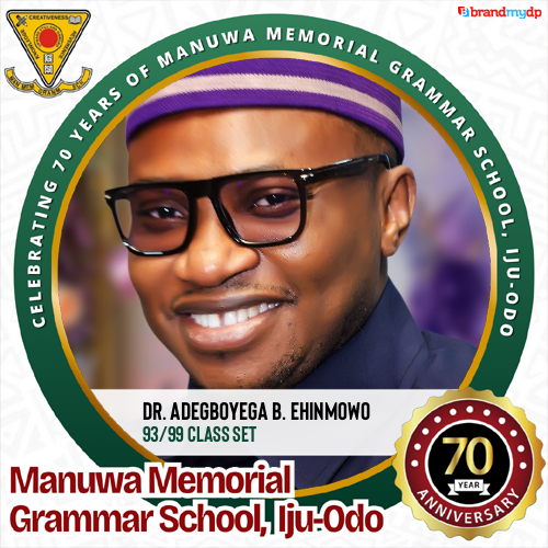 Dr. Adegboyega B. Ehinmowo  