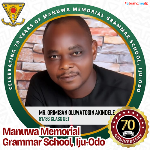 Mr. Orimisan Oluwatosin Akindele   